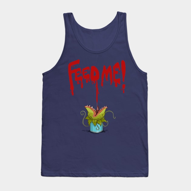 Feed Me (Little Audrey) Tank Top by GroovyGecko